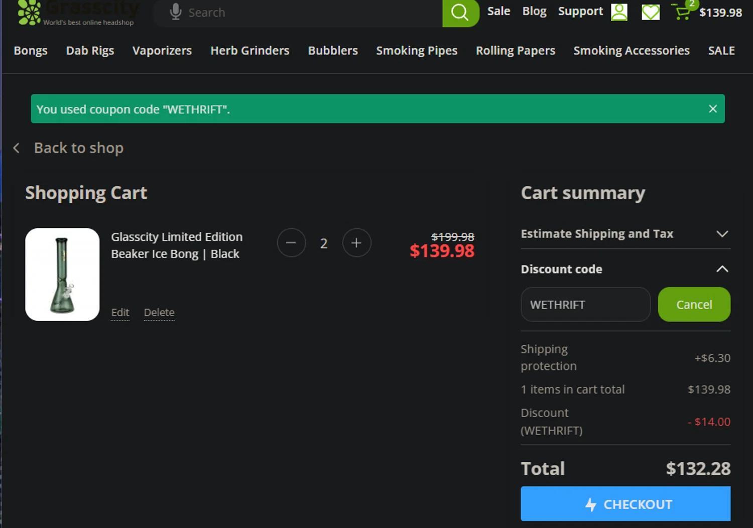 How to apply Grasscity coupon code